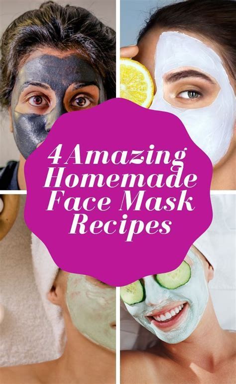 Homemade Face Mask. How to make your own face mask at home with these ...