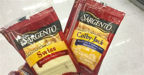 New $1/2 Sargento Natural Cheese Slices Coupon