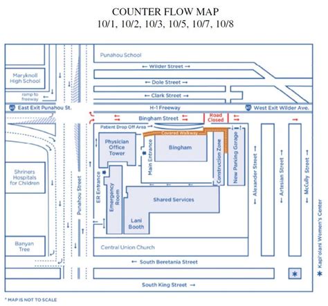 Straub Hospital Map