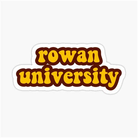 "rowan university" Sticker for Sale by allieandnora | Redbubble