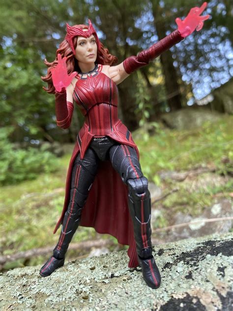 Marvel Legends WandaVision Scarlet Witch Figure REVIEW & Photos ...