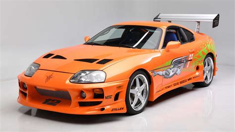 El famoso Toyota Supra de Fast & Furious sale a subasta