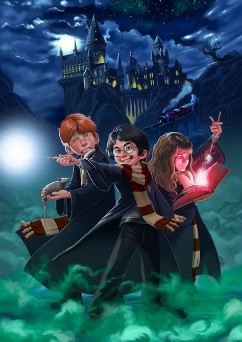 Harry Potter Animated Art Wallpapers - Wallpaper Cave