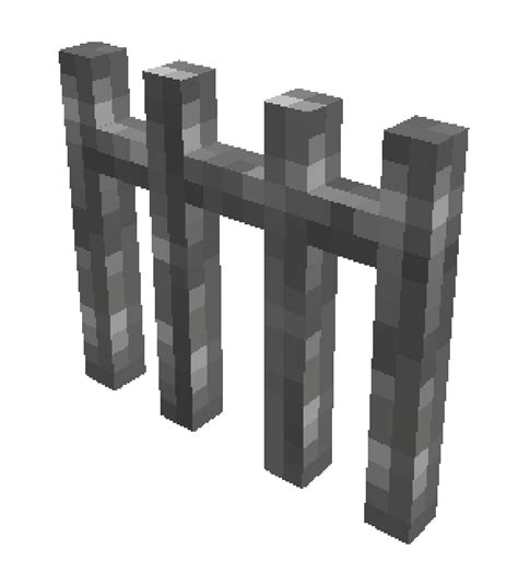 3D Medieval Iron Bars - Minecraft Resource Pack