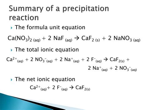 PPT - Precipitation Reactions PowerPoint Presentation, free download ...