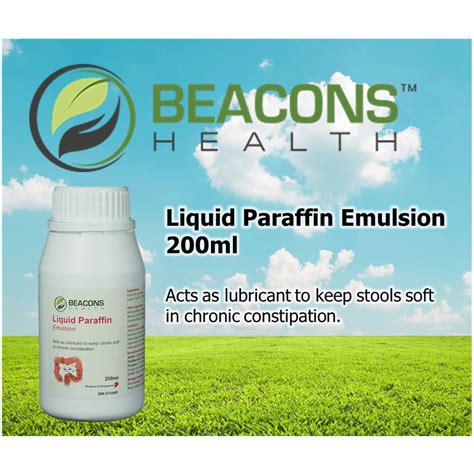 Liquid Paraffin Emulsion 200ml (expiry is 05/2026) | Shopee Singapore