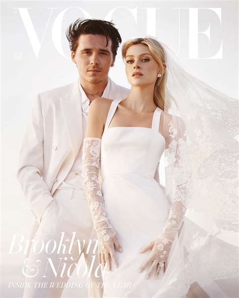 Brooklyn Beckham and Nicola Peltz on Who Inspired Their Wedding Looks