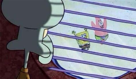 Squidward Looking Out the Window | Know Your Meme