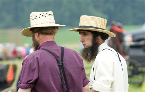 Two gentlemen from Northern Ontario Amish district of Powassan, in ...