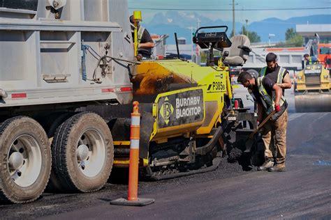 Professional Asphalt Paving Equipment - Burnaby Blacktop