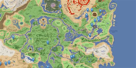 Zelda breath wild interactive map - monojes