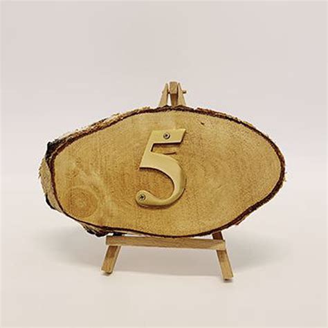 Rustic Table Numbers - Woodland Weddings