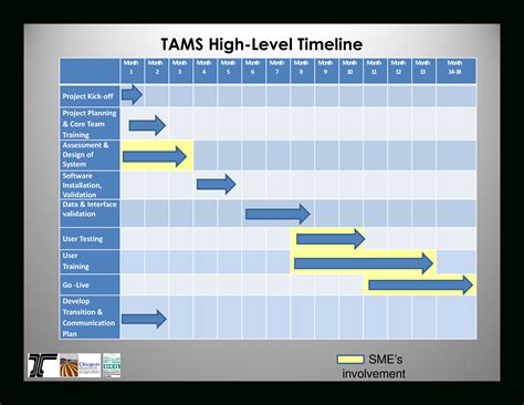 Free Project Management High Level Timeline | Templates At And Project ...