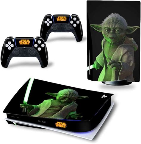 Playstation 5 Console and Controller Skin Warp-STAR WARS-YODA ,PS5 ...