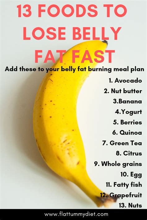 13 Best Foods to Lose Belly Fat Fast #losebellyfat #bellyfat # ...