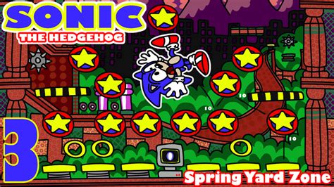 Sonic the Hedgehog - Spring Yard Zone by diuky on DeviantArt