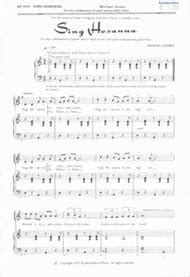 Sing Hosanna Sheet Music by Michael Jothen - ghostswelcome.com