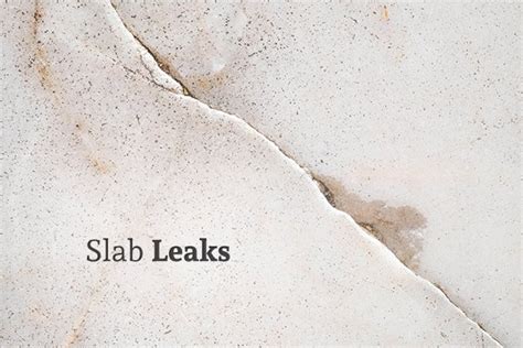 Warning Signs of a Slab Leak - Mathilde Lacombe