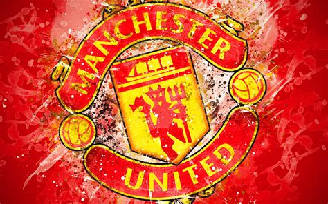 Download Soccer Logo Manchester United F.C. Sports 4k Ultra HD Wallpaper