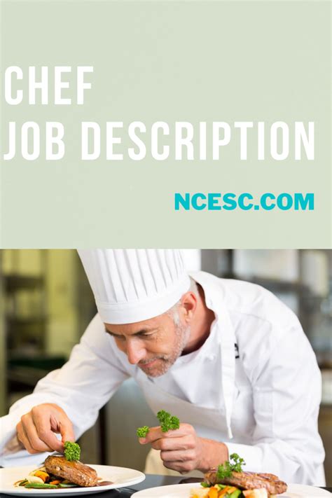 Chef Job Description – Discovering Employment Paths and Travel Experiences