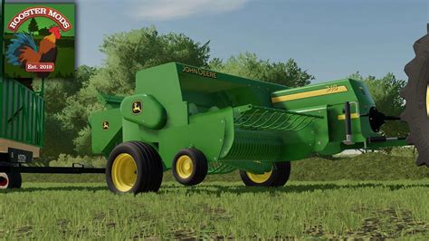 John Deere 348 Square Baler v1.0 FS22 Mod | Farming Simulator 22 Mod