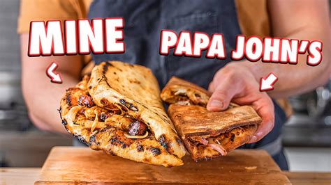 Making The Papa John’s Papadia At Home | But Better