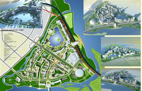 Urban planning concept of new business district - Natalia Grigorenko