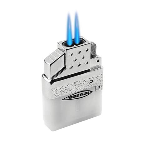 Lighter Refillable Dual Butane Torch Flame Insert Zippo