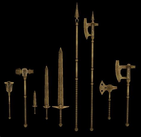 Dwemer weapons image - Shivering Isles - The March of Order mod for ...