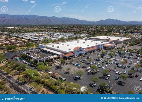 Drone Shot of Home Depot in Tucson Editorial Stock Photo - Image of ...