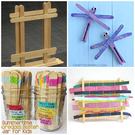 30+ Creative Popsicle Stick Crafts and Activities for Kids - From ABCs ...