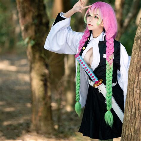 Mitsuri Kanroji Cosplay Wig