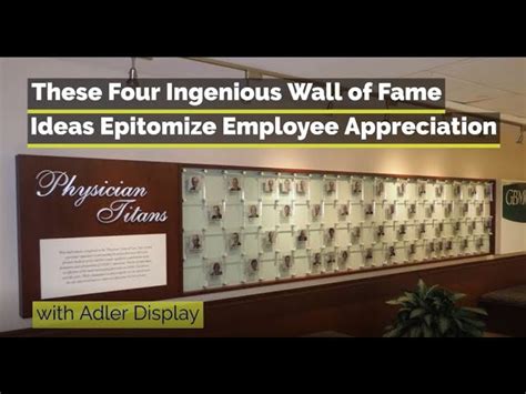 Employee Recognition Wall Of Fame Display Ideas Adler, 53% OFF