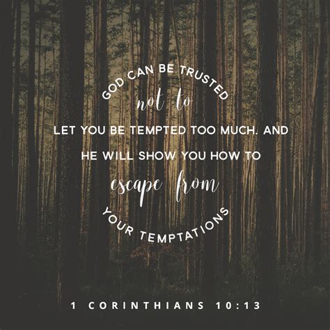 1 Corinthians 10:13 | Creative | Scripture Art | Free Church Resources ...