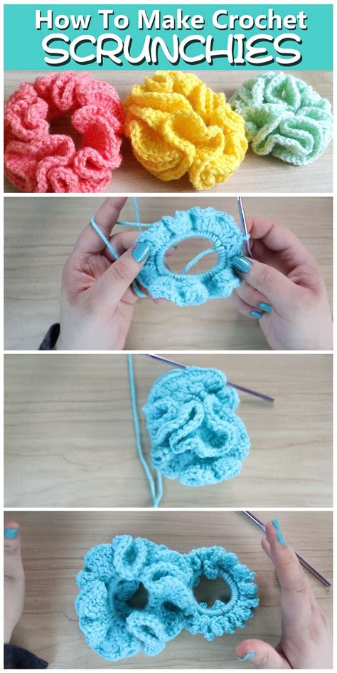 Crochet Scrunchies Tutorial – Design Peak