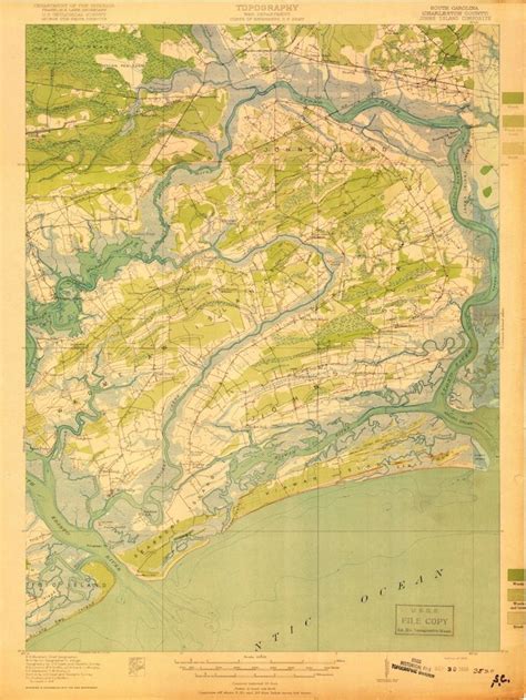 Johns Island Conservancy - Historic Maps | Johns island, Seabrook ...