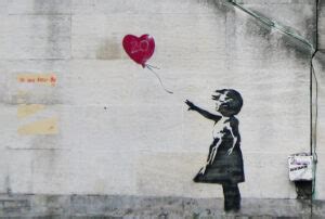 Girl with Balloon, 2002 - Banksy Explained