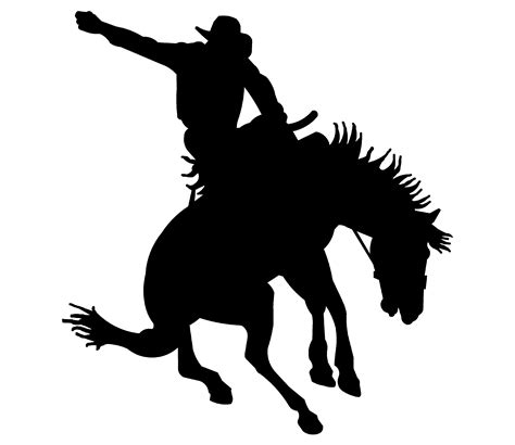 Free Rodeo Silhouette Cliparts, Download Free Rodeo Silhouette Cliparts ...