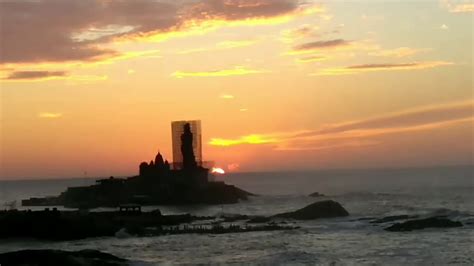 Vivekananda Rock Memorial- Sunrise | Kanyakumarika | Sunrise View Point ...