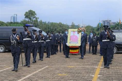 In Pictures: Official funeral for Archbishop Lwanga at Kololo Airstrip ...