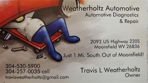 Weatherholtz Repair LLC - Auto repair shop in Moorefield WV