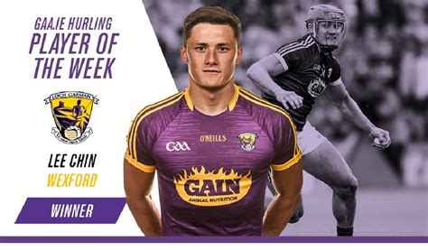 Lee Chin voted GAA.ie Hurler of the Week