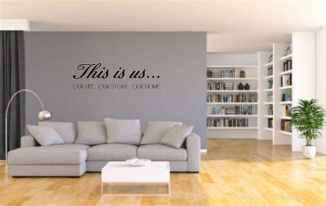 This Is Us Wall Art Vinyl Decal Modern Home Custom DIY | Etsy | Modern ...