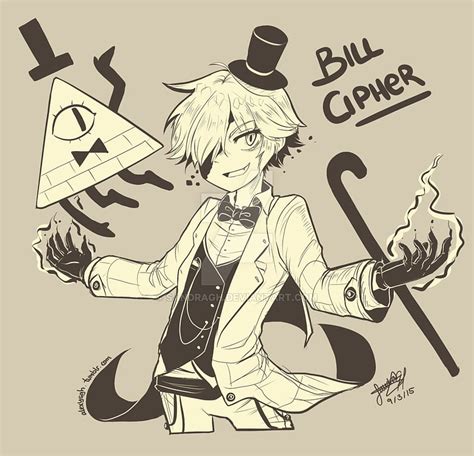 Bill Cipher Human Version By SandraGH On [] for your , Mobile & Tablet ...