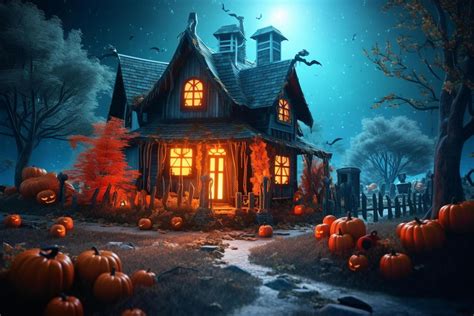 Halloween Haunted House Village at Daisy Fifer blog