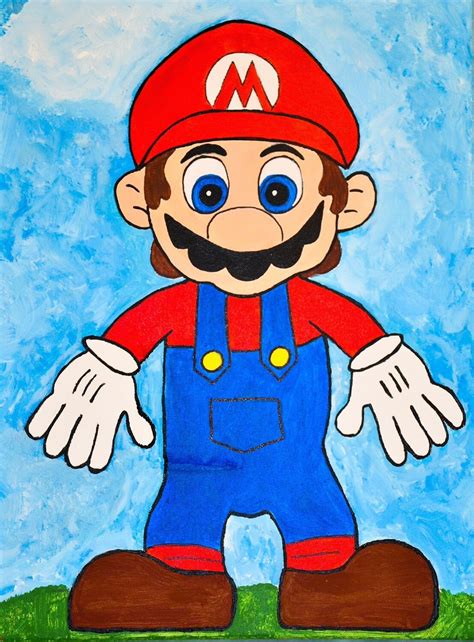 MARIO - BIRTHDAY PAINT KIT | Store - Art Fun Studio