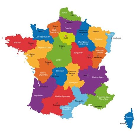 Historic Regions Of France