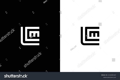 Lcm Vector Logo Design Lcm Creative Stock Vector (Royalty Free ...