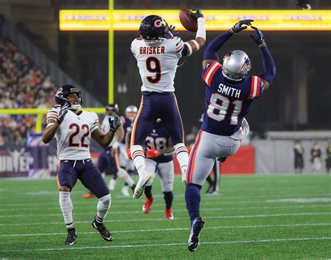 Video: Mac Jones' interception appeared to deflect off ESPN SkyCam wire