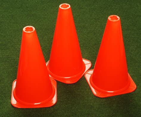 12″ Training Cones (Set of 4) | Peter Flanagan Hurleys & Sports